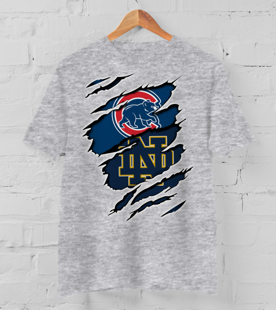 Cubs Notre Dame Rip T-Shirt