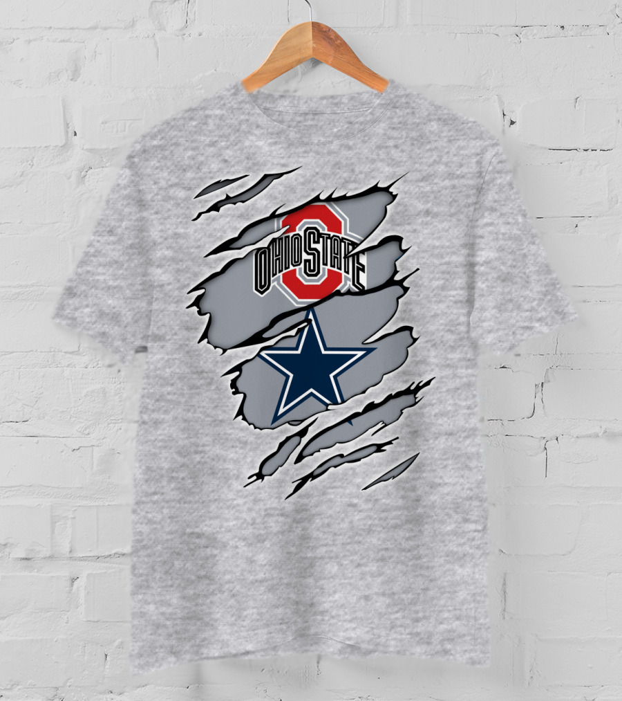 Ohio State Cowboys Dallas Star Burst T-Shirt