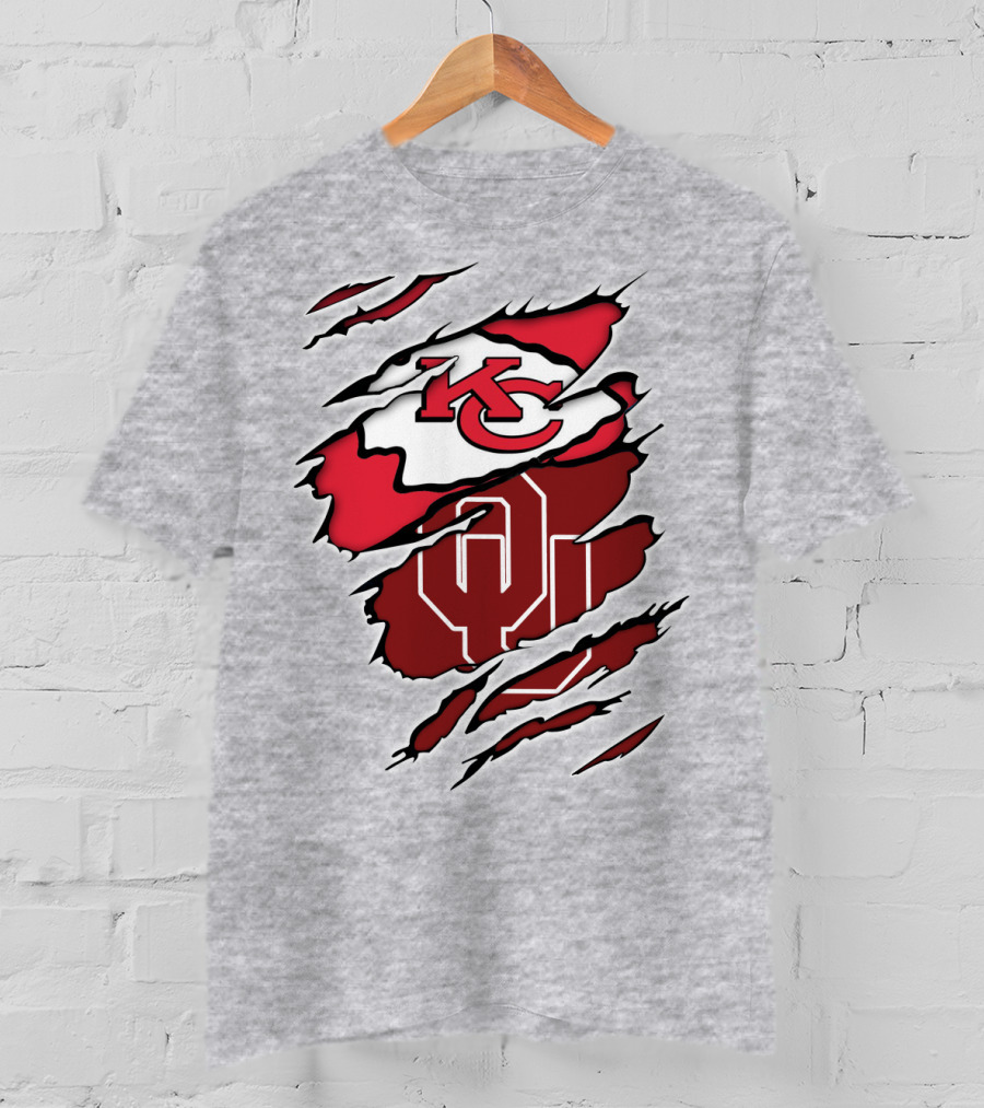 KC Chiefs Oklahoma Sooners T-Shirt