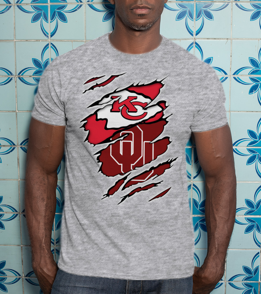 KC Chiefs Oklahoma Sooners T-Shirt