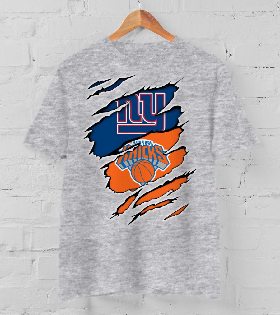 New York Giants Knicks Layered T-Shirt