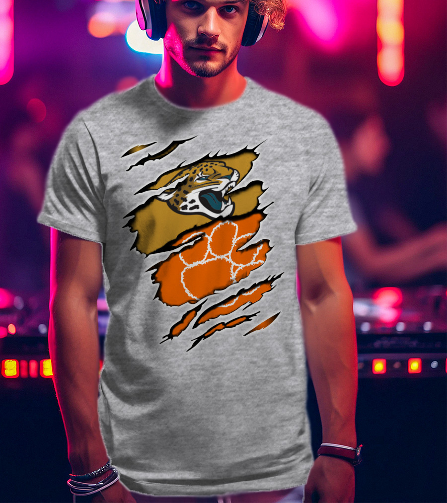 Clemson Tigers Jaguars Rip T-Shirt
