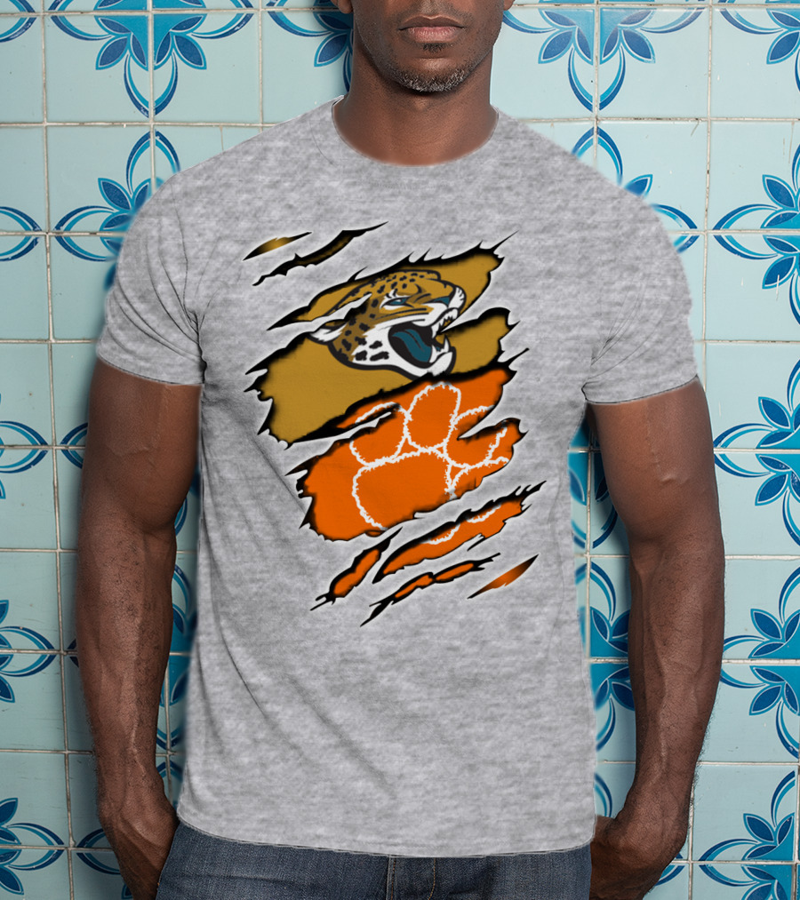 Clemson Tigers Jaguars Rip T-Shirt