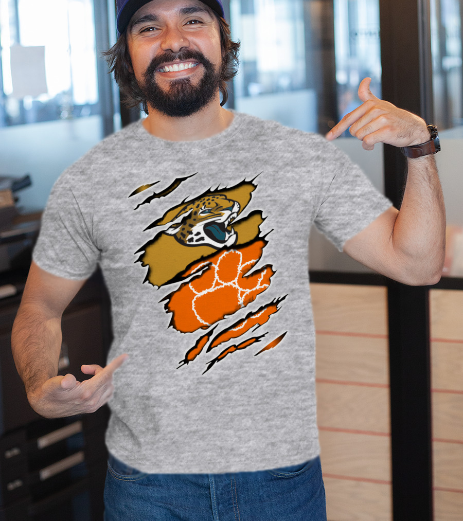Clemson Tigers Jaguars Rip T-Shirt