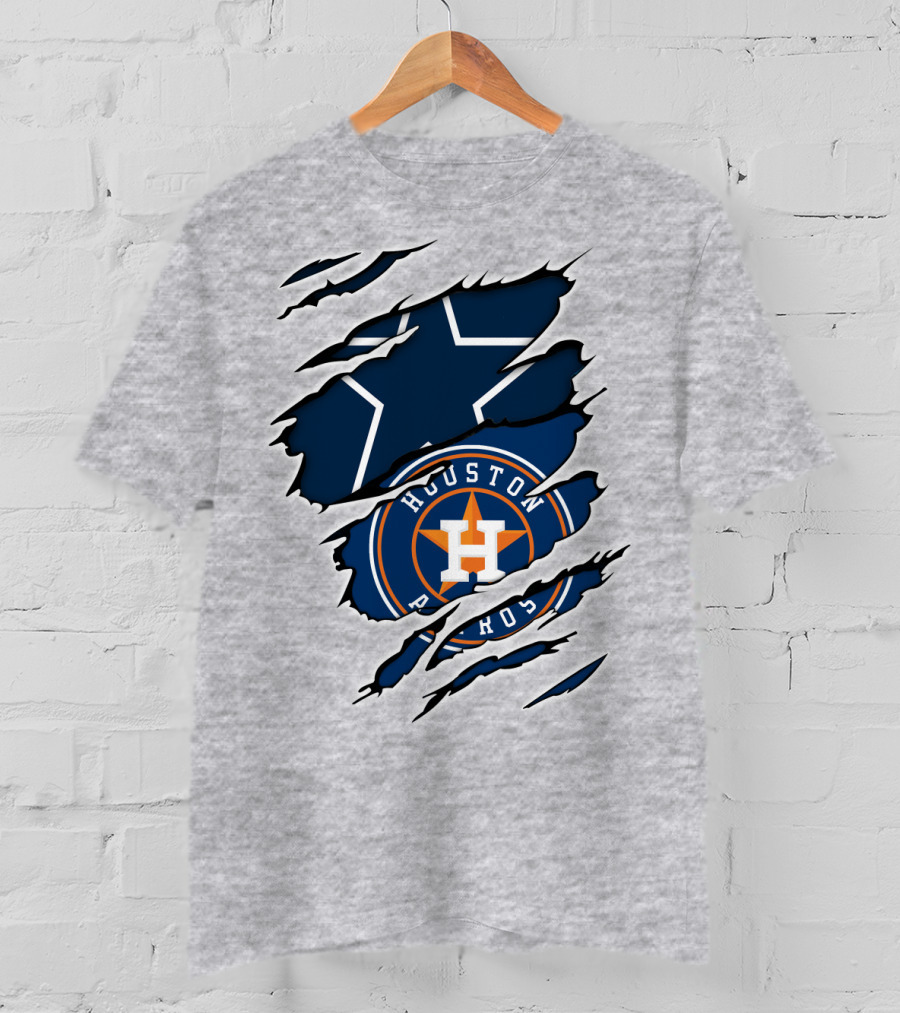 Houston Astros Cowboys Star T-Shirt