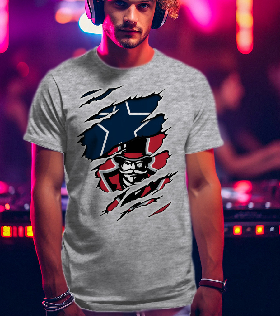 Cowboys Austin Cowboys Star And Hat T-Shirt