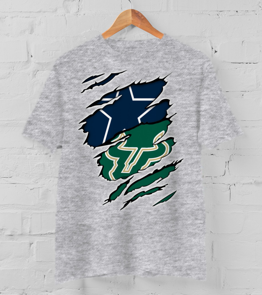 Dallas Cowboys South Florida Bulls Cowboys T-Shirt