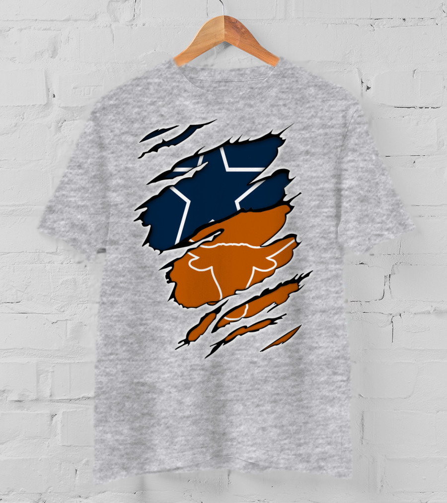 Dallas Cowboys Texas Longhorns Cowboys Longhorn Cowboys T-Shirt
