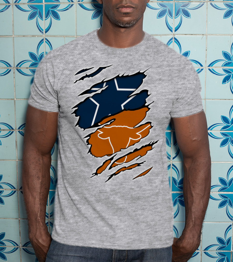 Dallas Cowboys Texas Longhorns Cowboys Longhorn Cowboys T-Shirt