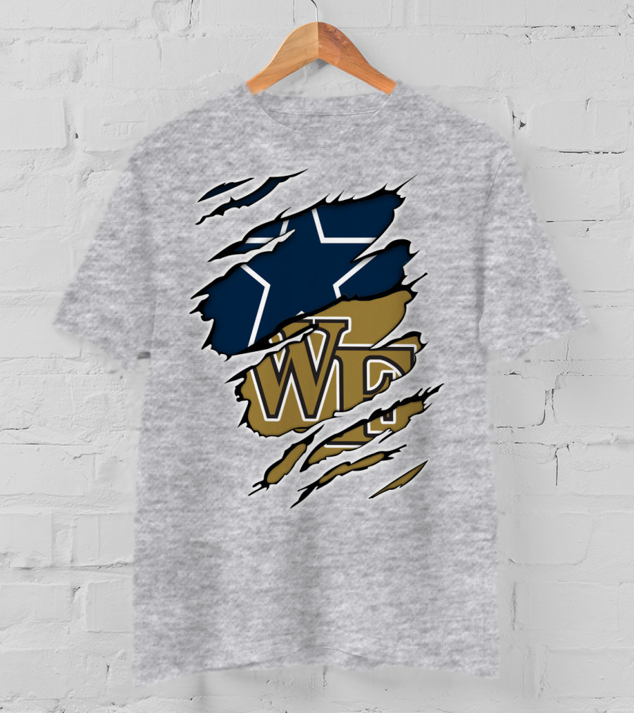 Cowboys Wake Forest WF Star T-Shirt