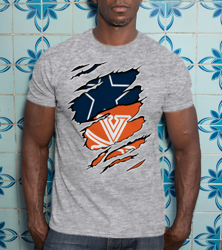 Cowboys Virginia Cavaliers Fusion T-Shirt