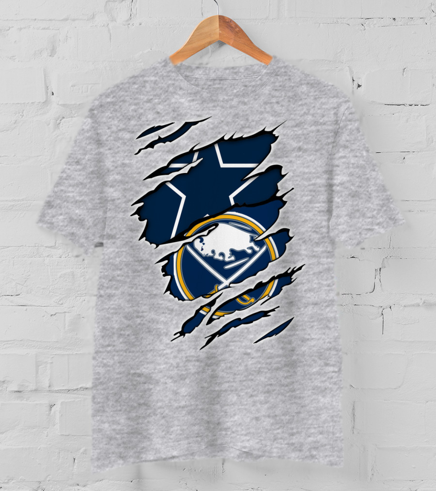 Cowboys Sabres Star Claw T-Shirt
