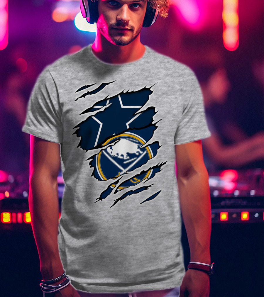Cowboys Sabres Star Claw T-Shirt