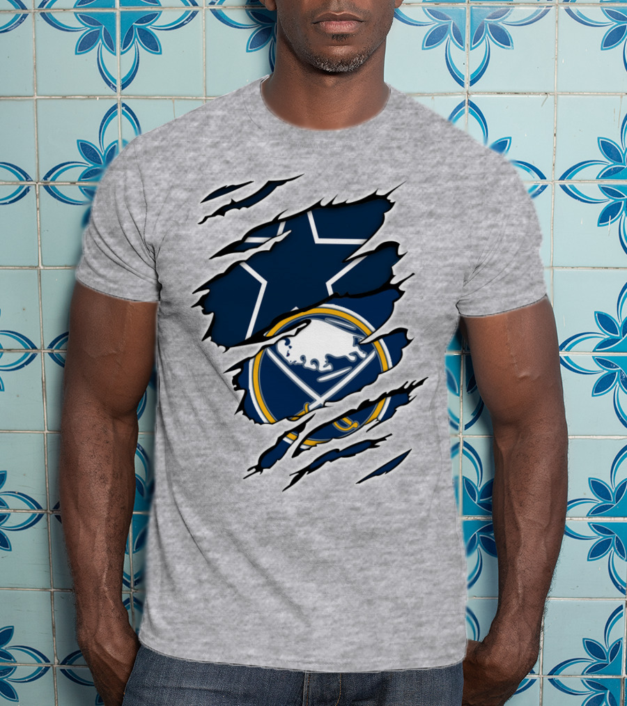 Cowboys Sabres Star Claw T-Shirt