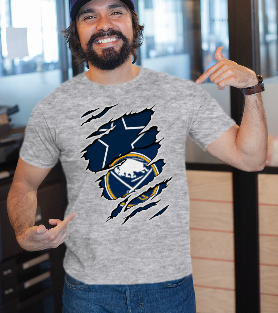 Cowboys Sabres Star Claw T-Shirt