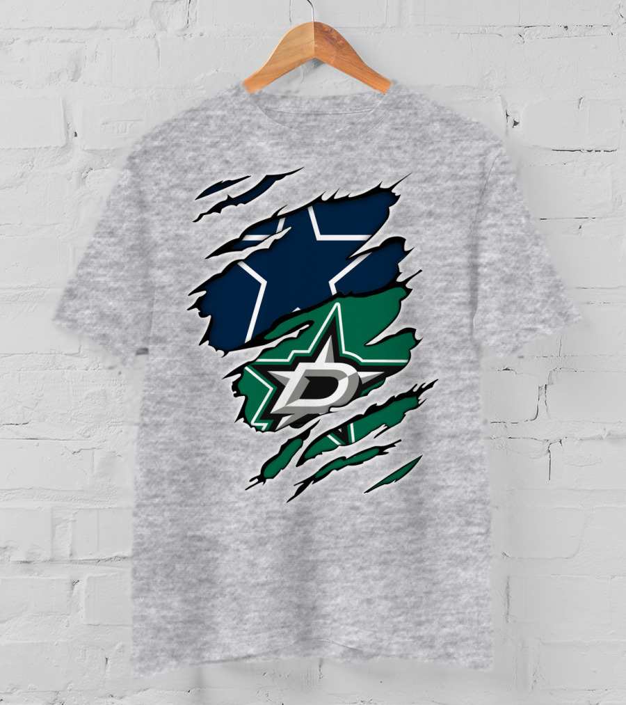 Dallas Cowboys Stars Logo Fusion T-Shirt