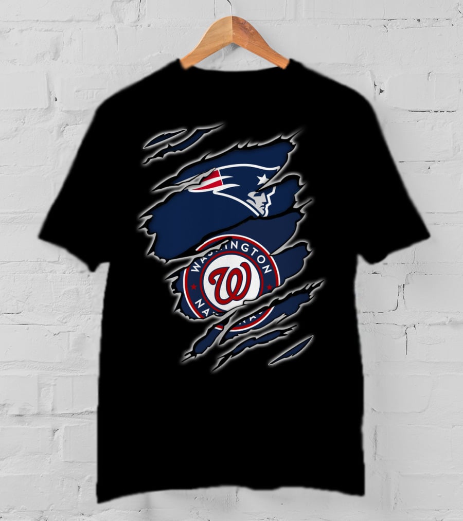 Patriots Washington Nationals Team Fusion T-Shirt