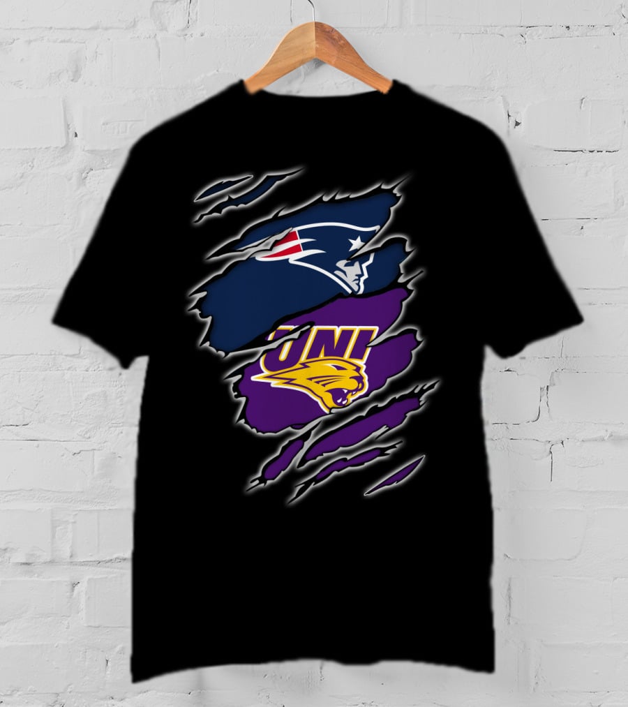 Patriots UNI Northern Iowa Panther Power Claw Marks T-Shirt