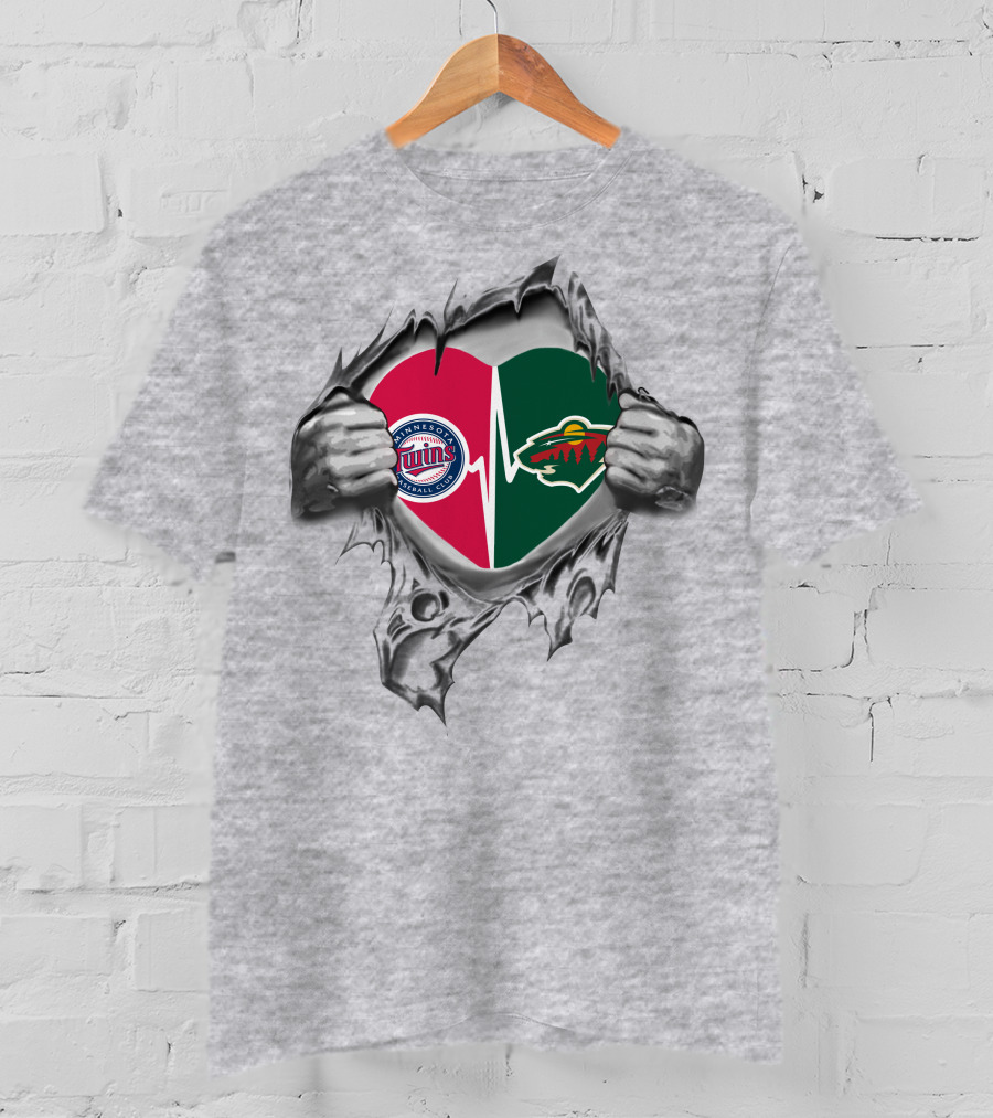 Minnesota Twins Wild It's In My Heart T-Shirt
