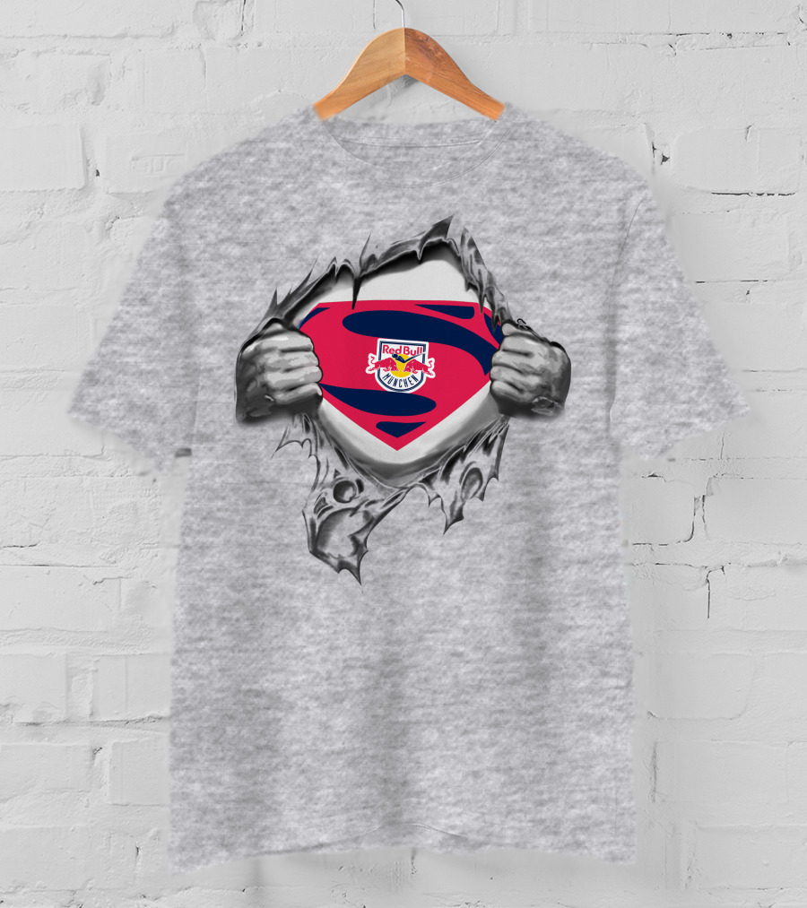 EHC Red Bull München Superman Logo Burst T-Shirt