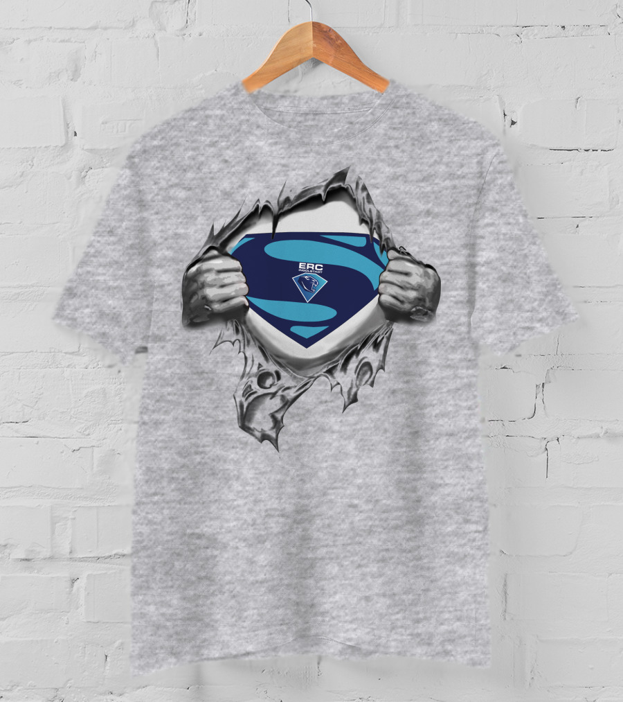 ERC Ingolstadt Superman Hockey Logo Emblem T-Shirt