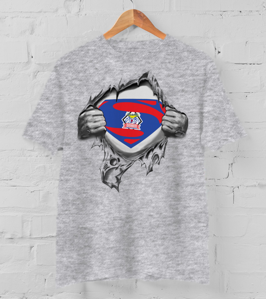 Fischtown Pinguins Superman Ice Hockey T-Shirt