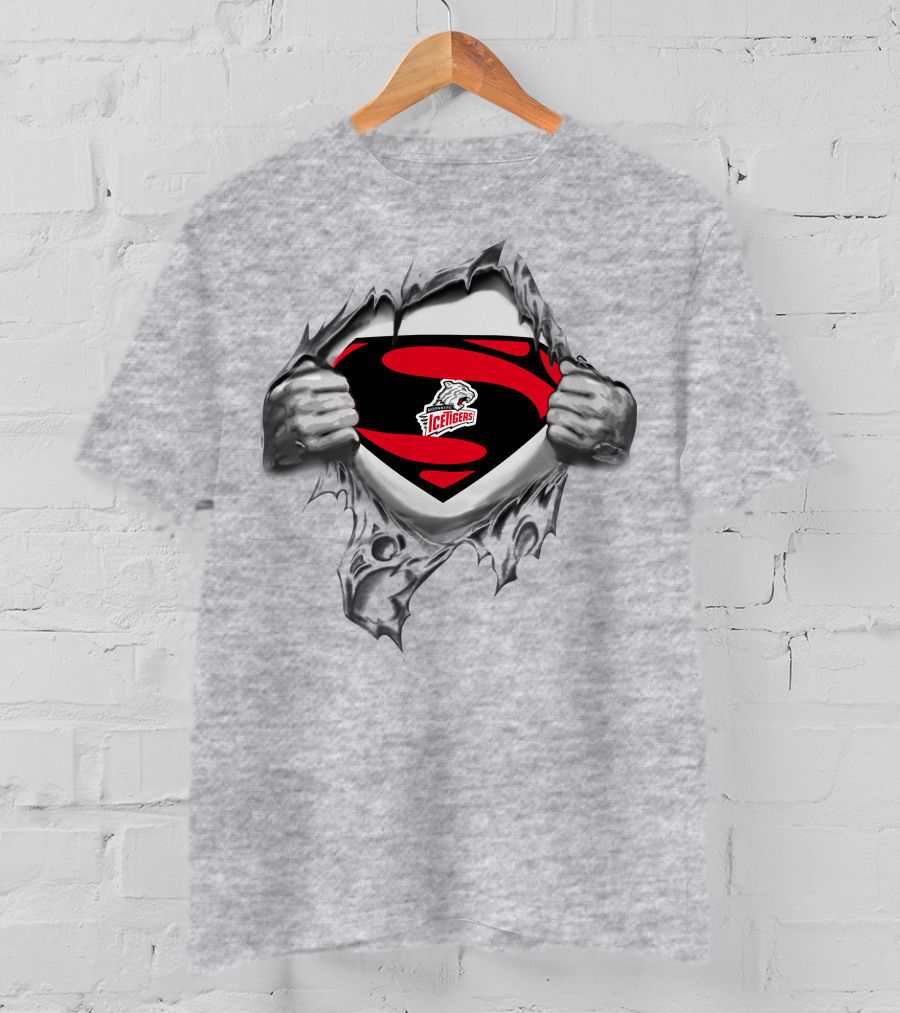 Nürnberg Ice Tigers Superman Logo Emblem Revealed T-Shirt