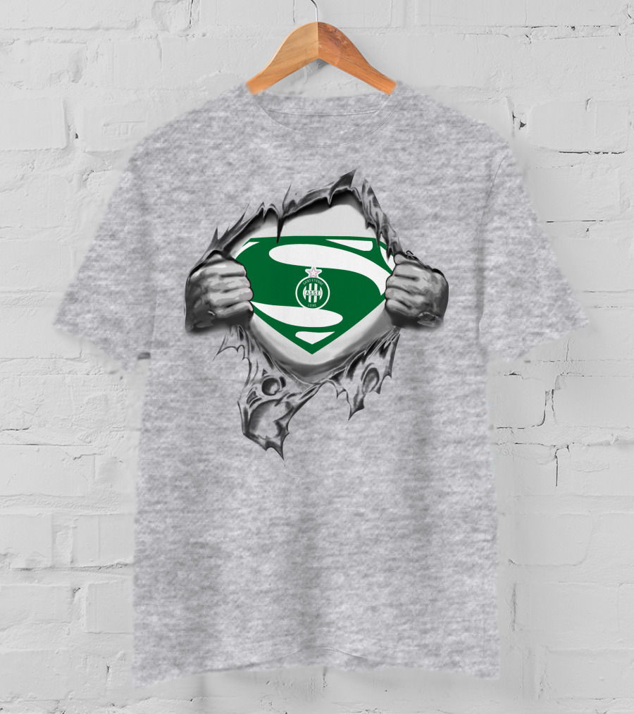 AS Saint Étienne Superman T-Shirt