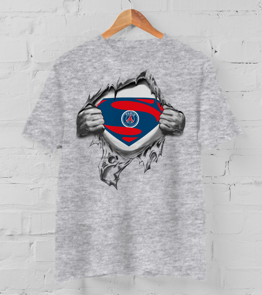 Paris Saint Germain Superman Logo Reveal T-Shirt