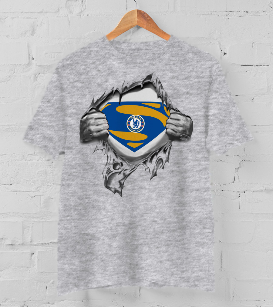 Chelsea Super Logo Superman T-Shirt