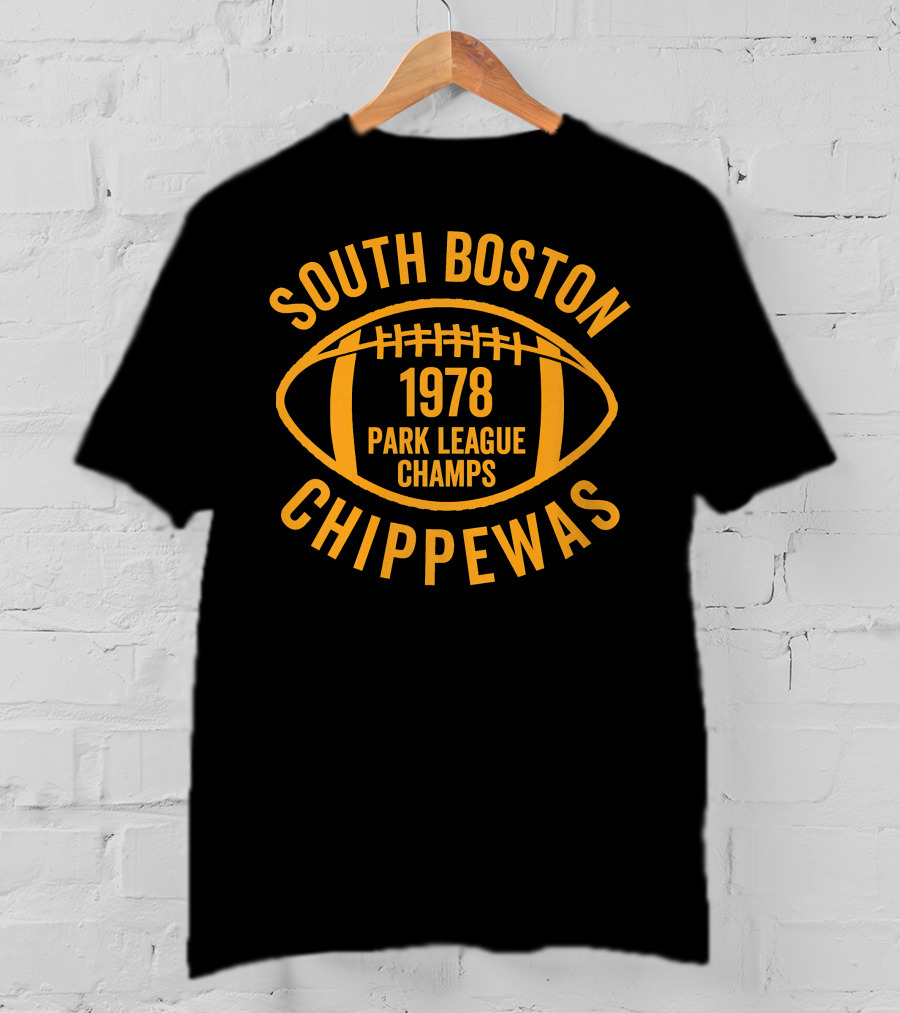 South Boston Chippewas 1978 Park League Champs T-Shirt