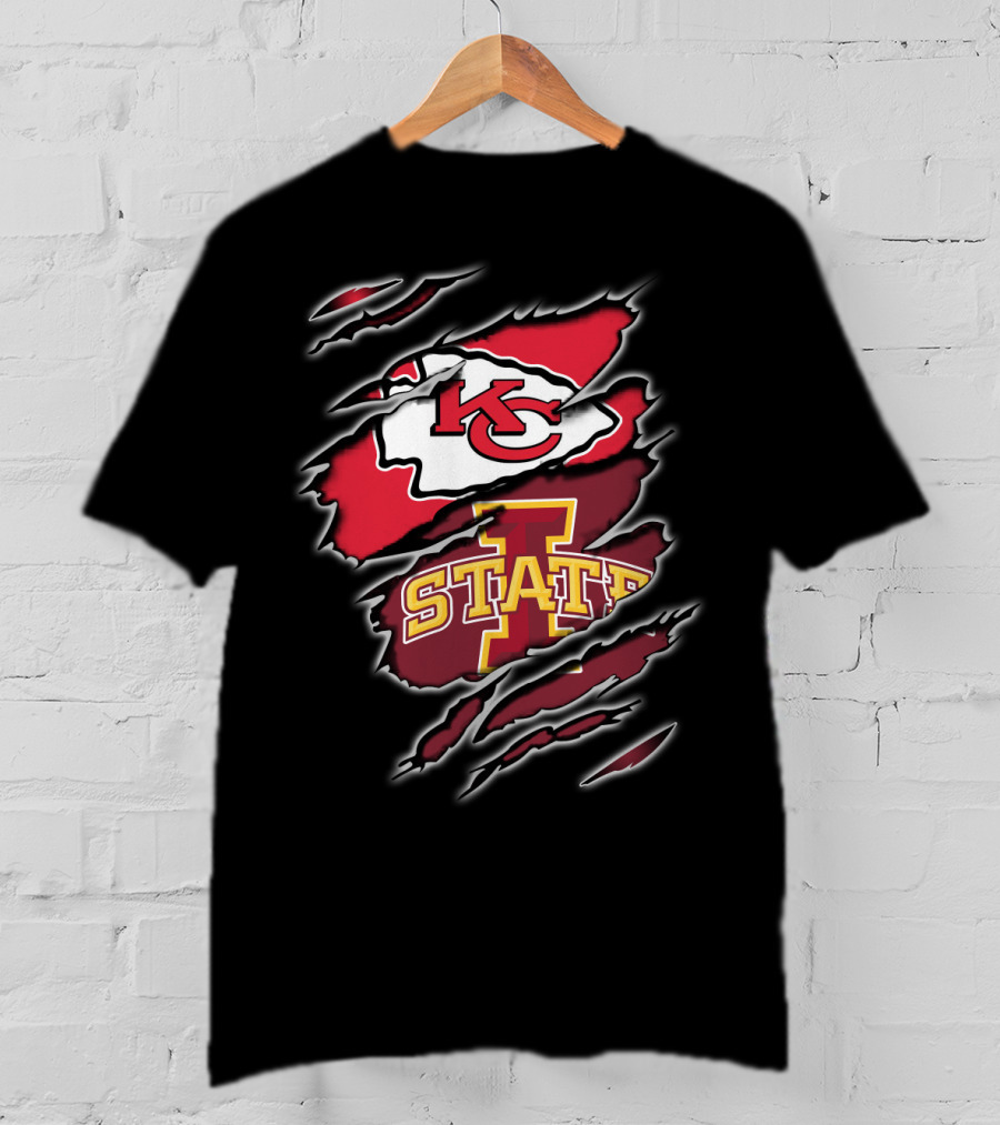 Kansas City Chiefs Iowa State Cyclones Fan Gear T-Shirt