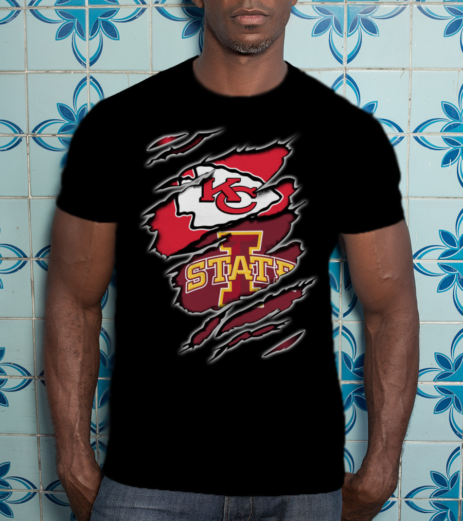 Kansas City Chiefs Iowa State Cyclones Fan Gear T-Shirt