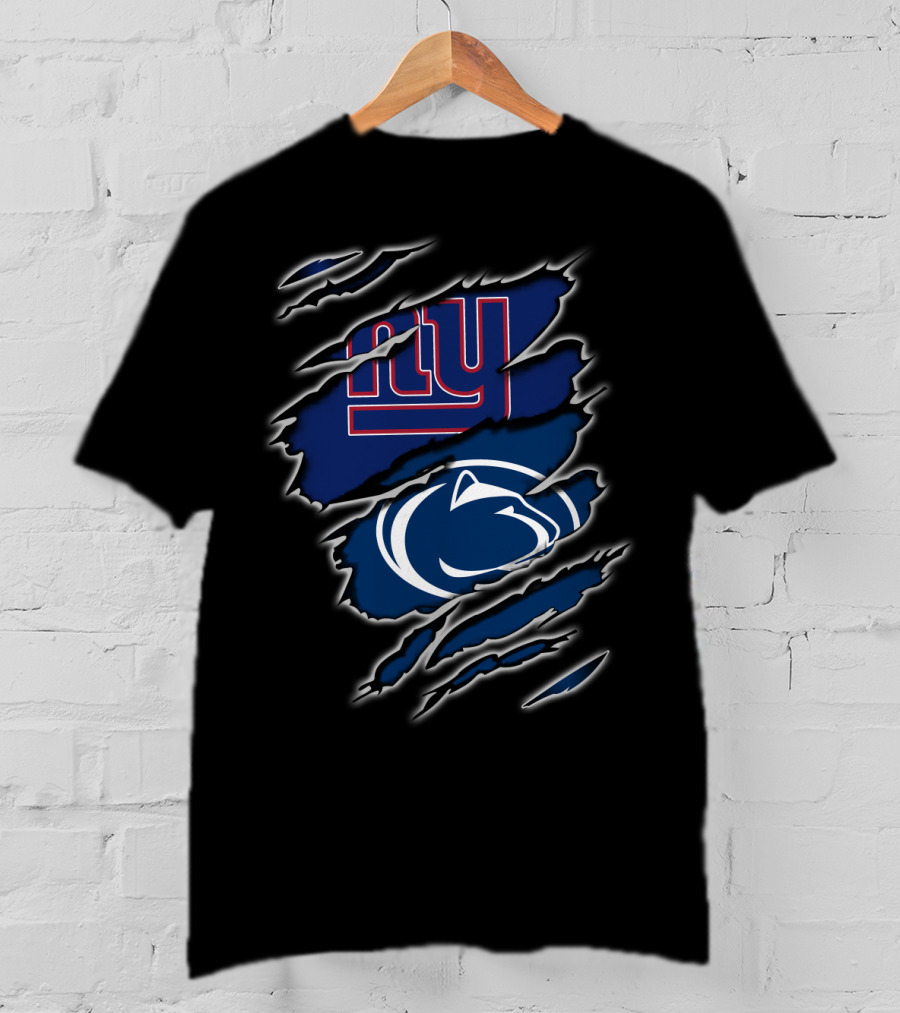 Giants Penn State Rip Claw T-Shirt