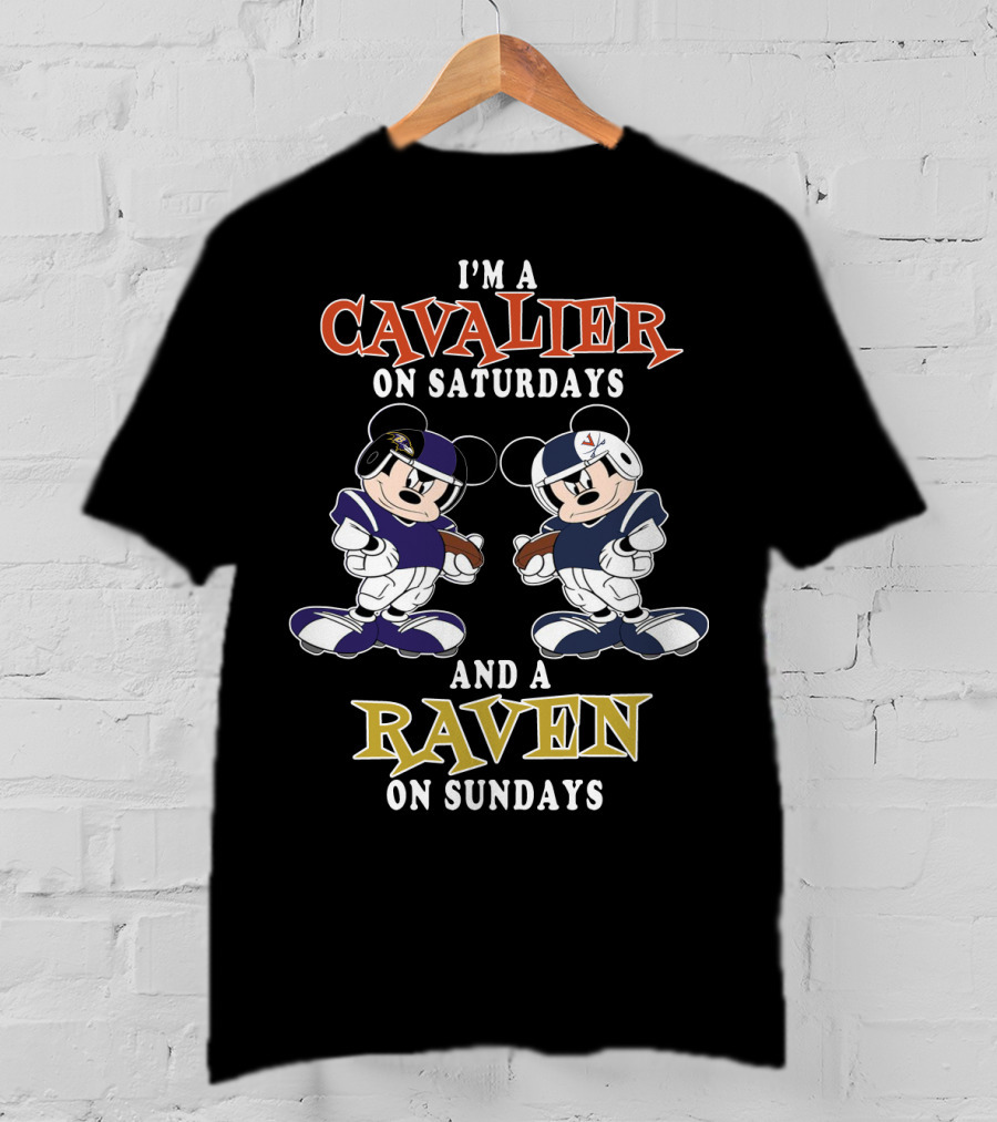 I'm A Cavalier On Saturdays And A Raven On Sundays T-Shirt