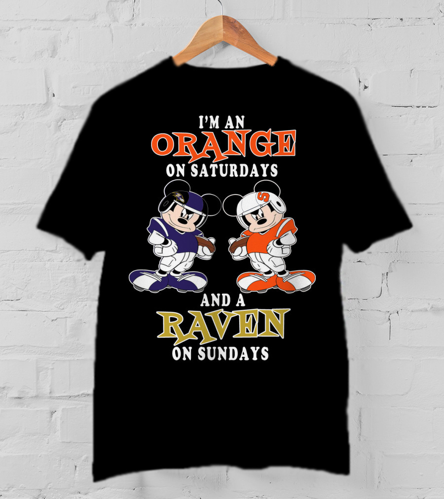 I'm An Orange On Saturdays And A Raven On Sundays T-Shirt