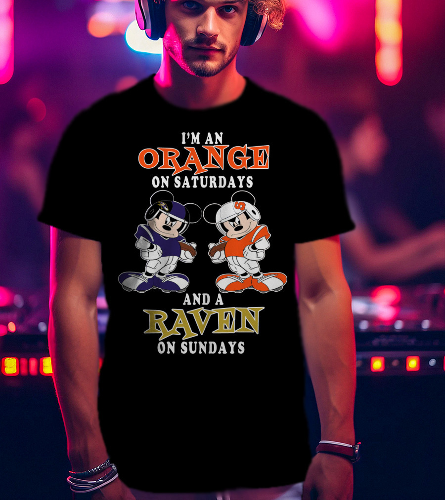 I'm An Orange On Saturdays And A Raven On Sundays T-Shirt