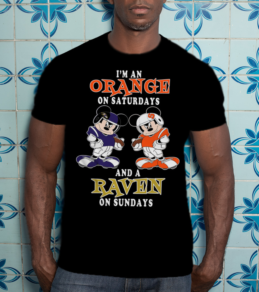 I'm An Orange On Saturdays And A Raven On Sundays T-Shirt
