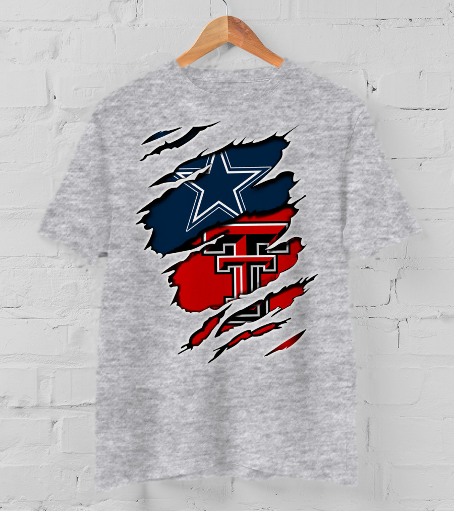 Dallas Star Texas Tech Double T T-Shirt