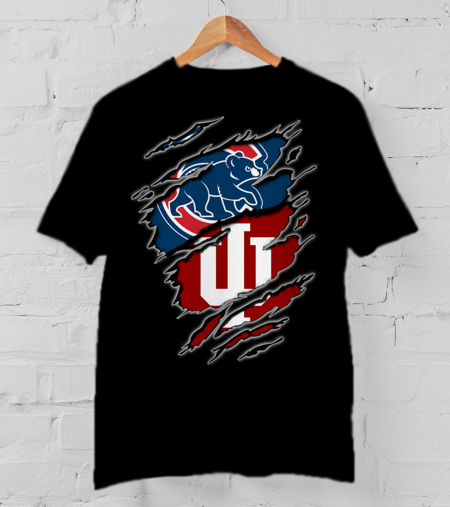 Cubs Hoosiers Crossover Fan T-Shirt