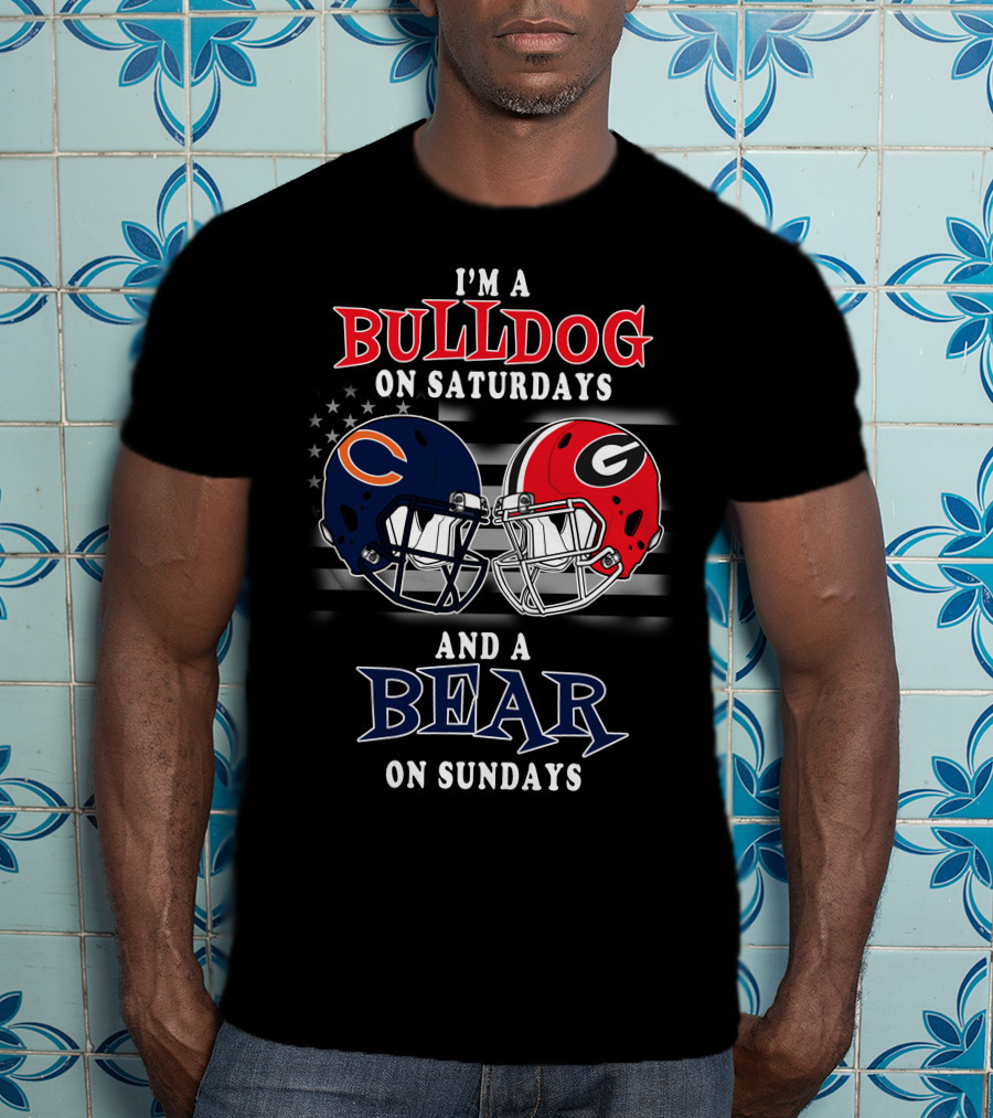 I'm A Bulldog On Saturdays And A Bear On Sundays T-Shirt