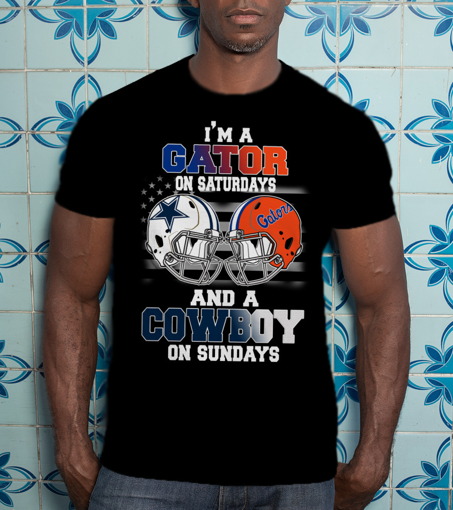I'm A Gator On Saturdays And A Cowboy On Sundays T-Shirt