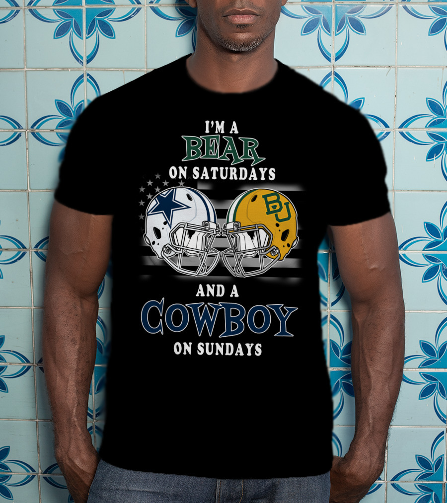 I'm A Bear On Saturdays And A Cowboy On Sundays T-Shirt