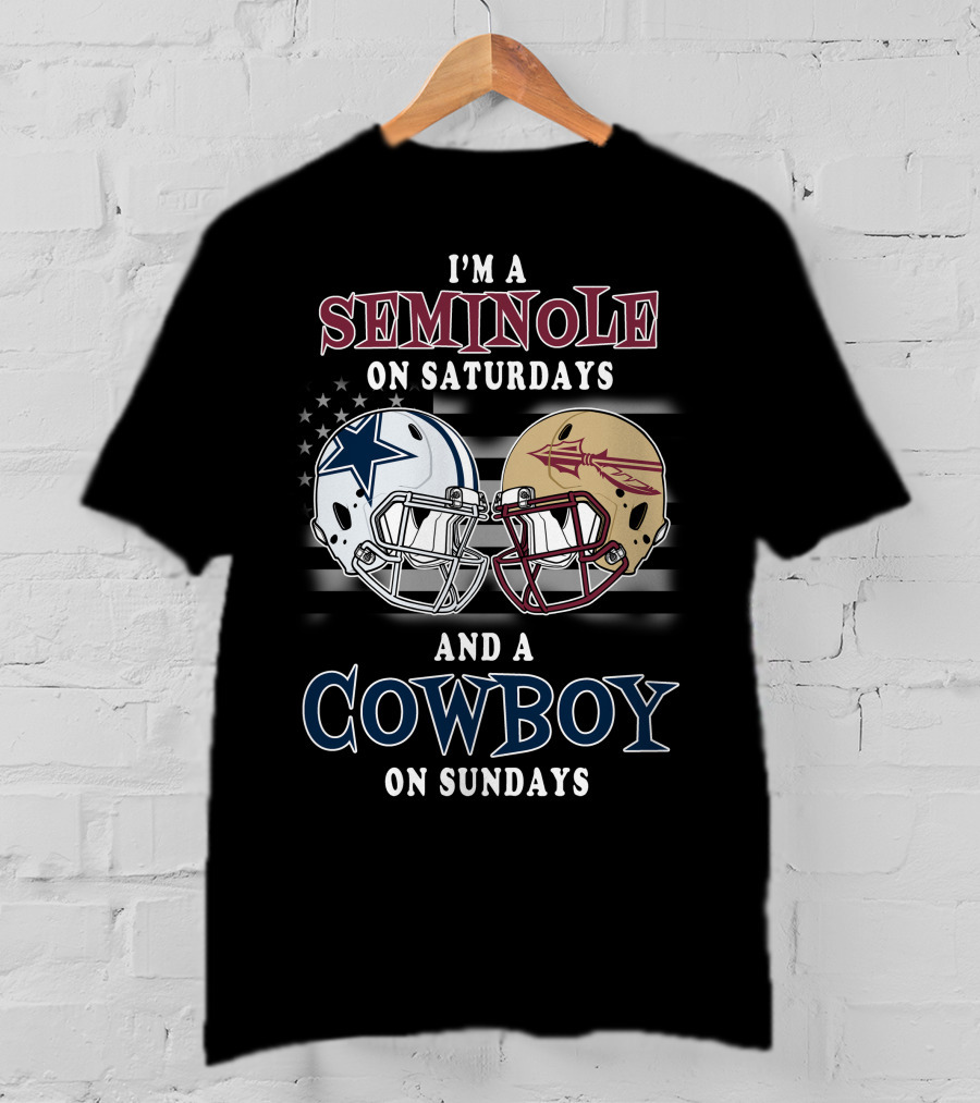 I'm A Seminole On Saturdays And A Cowboy On Sundays T-Shirt