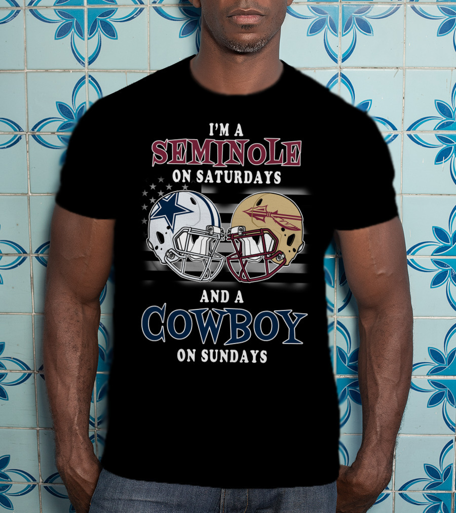 I'm A Seminole On Saturdays And A Cowboy On Sundays T-Shirt