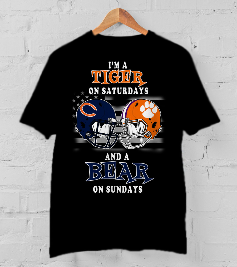 I'm A Tiger On Saturdays And A Bear On Sundays T-Shirt