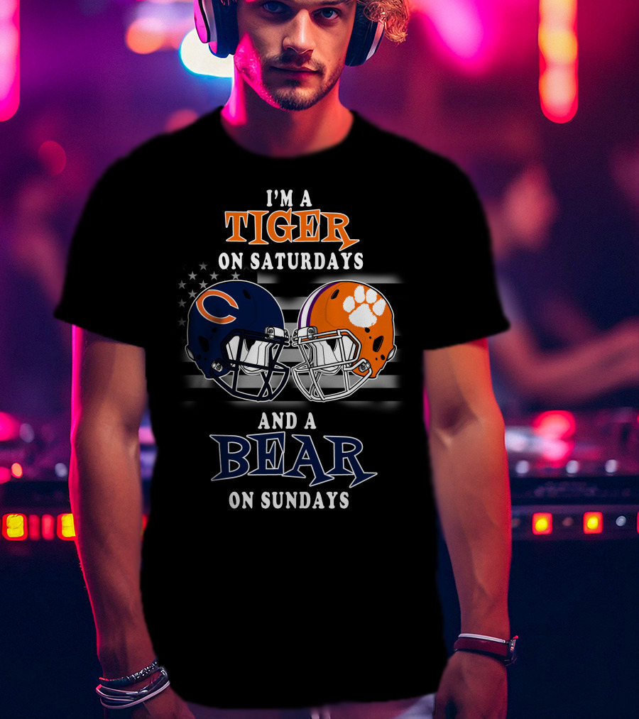 I'm A Tiger On Saturdays And A Bear On Sundays T-Shirt