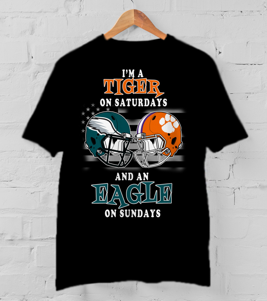 I'm A Tiger On Saturdays And An Eagle On Sundays T-Shirt