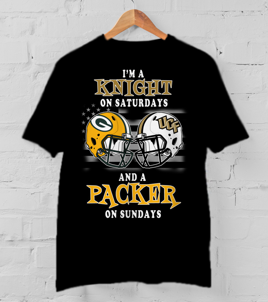 I'm A Knight On Saturdays And A Packer On Sundays T-Shirt