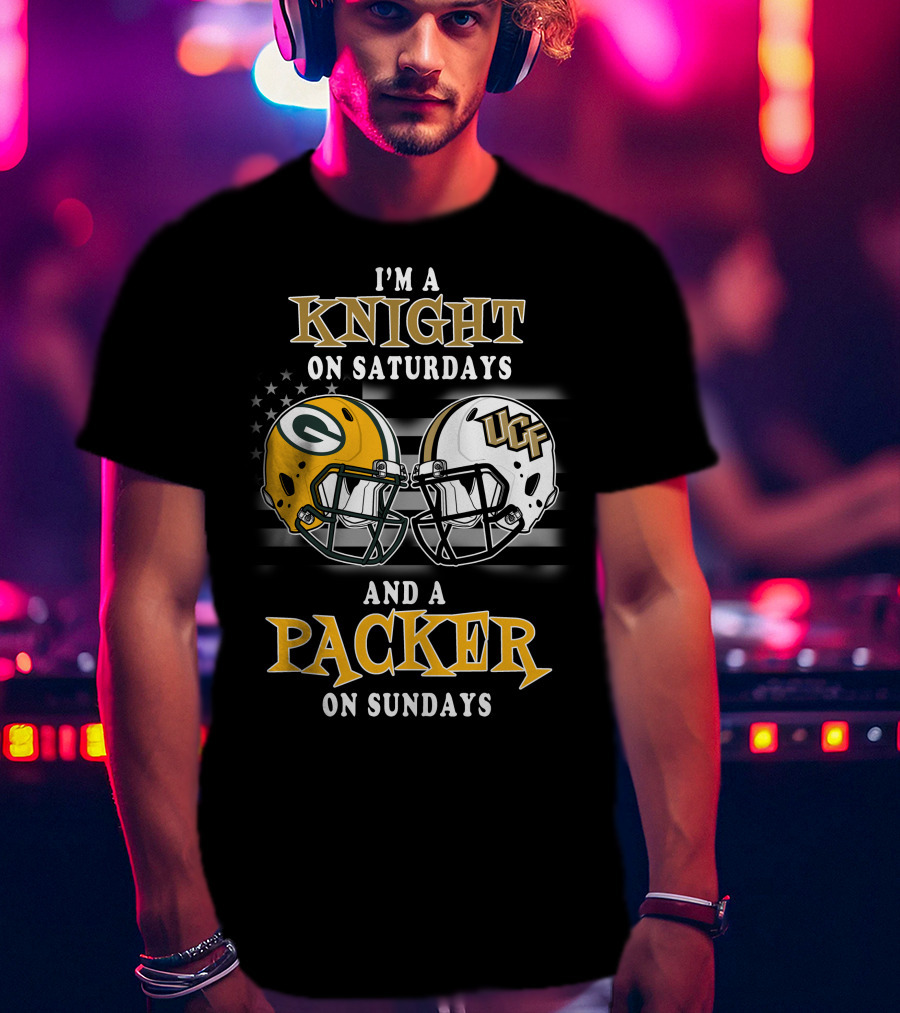 I'm A Knight On Saturdays And A Packer On Sundays T-Shirt